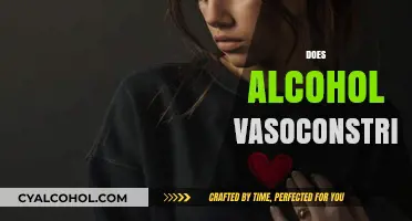 Alcohol's Impact: Does It Cause Vasoconstriction or Relaxation?