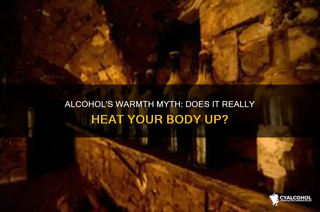 does alcohol warm you up