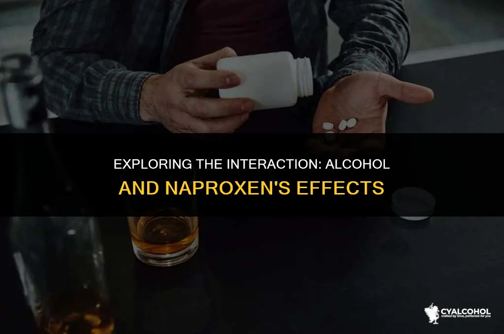does alcohol wear off naproxen