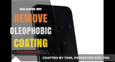Does Alcohol Wipe Remove Oleophobic Coating? The Truth Revealed