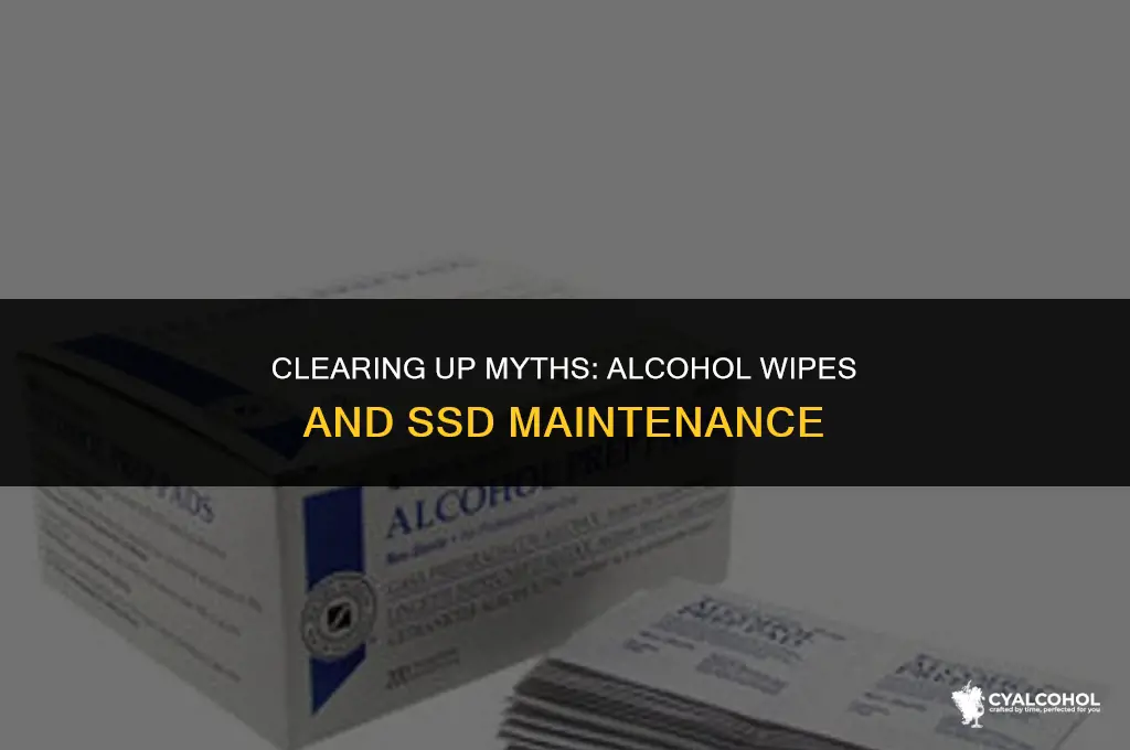 does alcohol wipe rin ssd