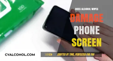 Can Alcohol Wipes Safely Clean Your Phone Screen Without Causing Damage?