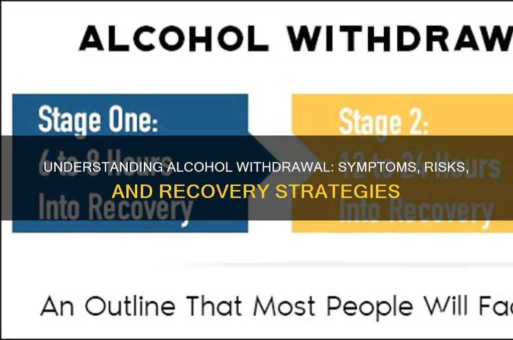 does alcohol withdrawal