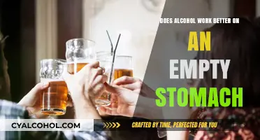 Alcohol on an Empty Stomach: Faster Absorption, Stronger Effects, Higher Risks