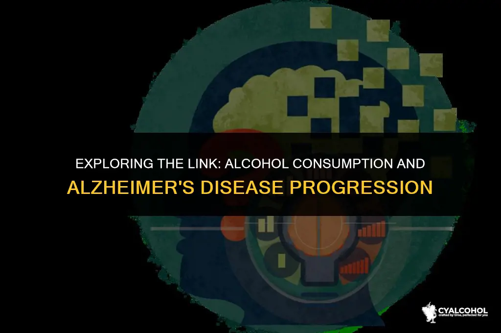 does alcohol worsen alzheimer