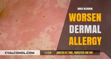 Unveiling the Truth: Alcohol's Impact on Dermal Allergies Explored