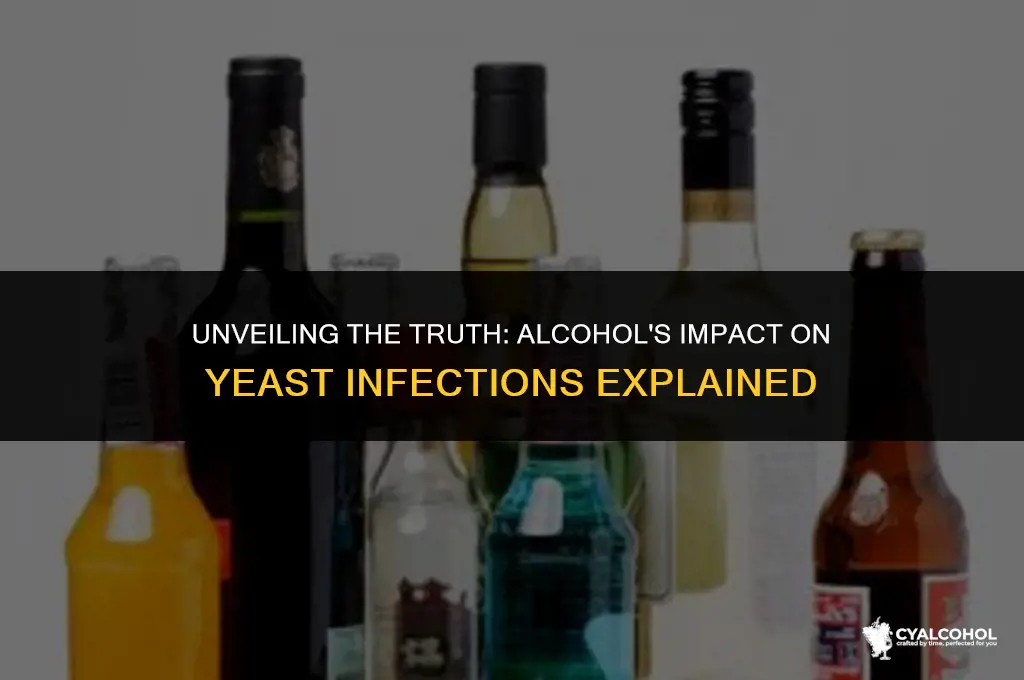 does alcohol worsen yeast infections