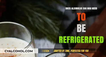Refrigerating Alcoholic Egg Nog: Essential or Optional for Freshness?