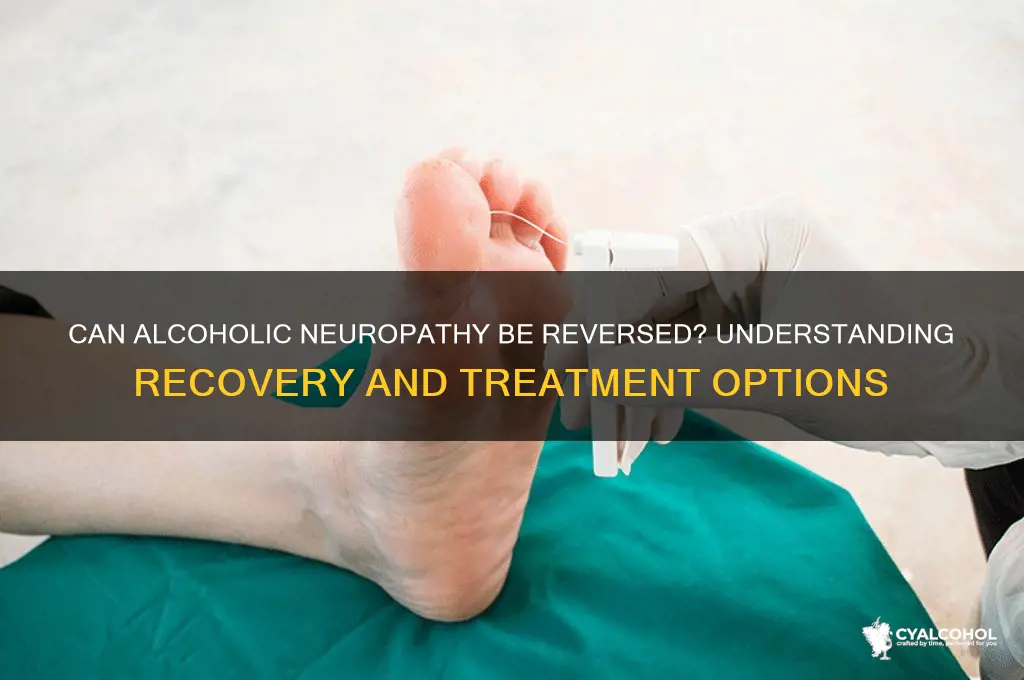 does alcoholic neuropathy ever go away