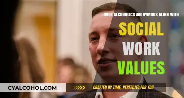 Alcoholics Anonymous and Social Work Values: A Compatible Partnership?