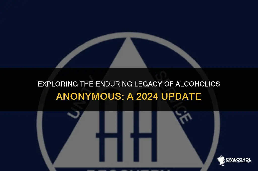 does alcoholics anonymouse still exist