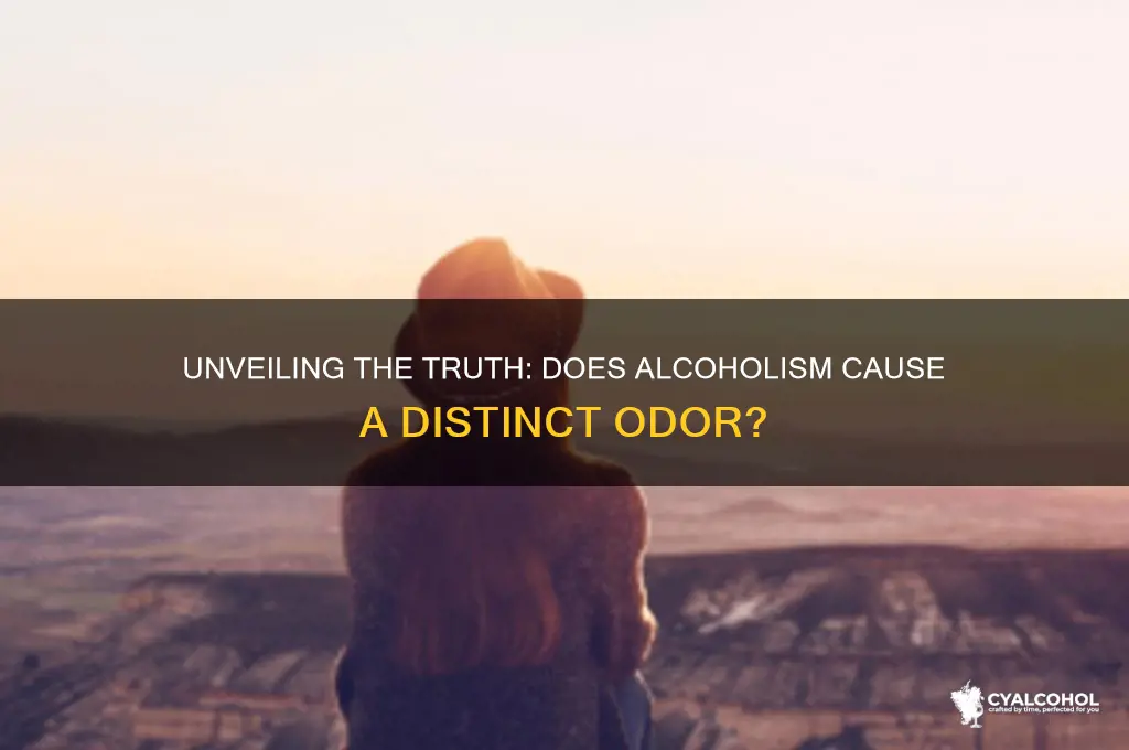 does alcoholics smell