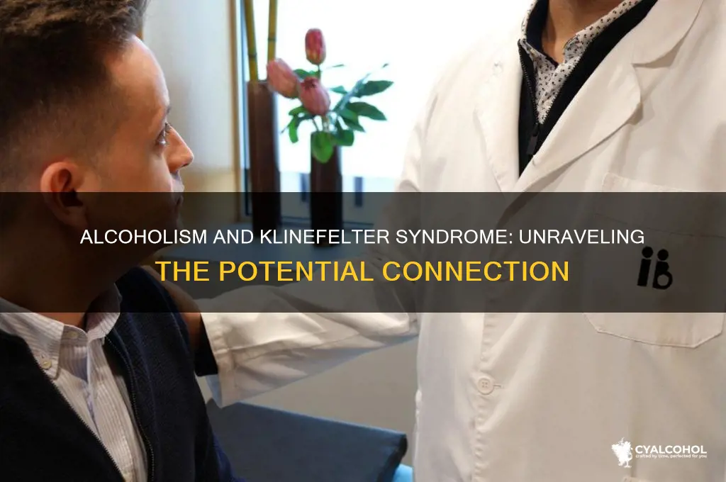 does alcoholism contribute to klinefelter syndrome
