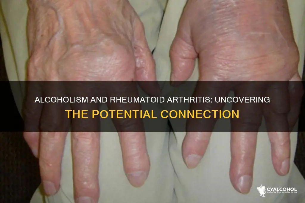 does alcoholism contribute to rheumatoid arthritis