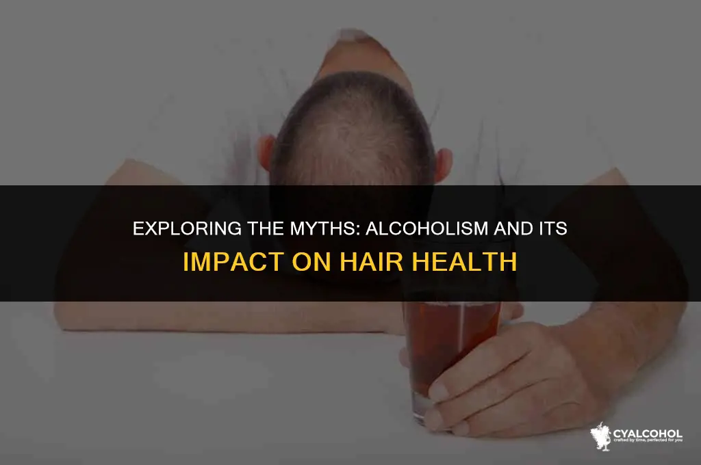 does alcoholism defeat hair loss
