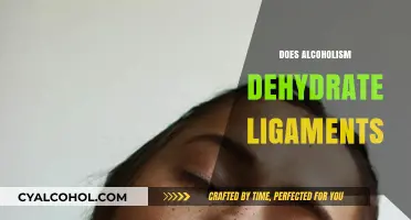 Alcoholism and Ligament Health: Exploring Dehydration Risks and Impact