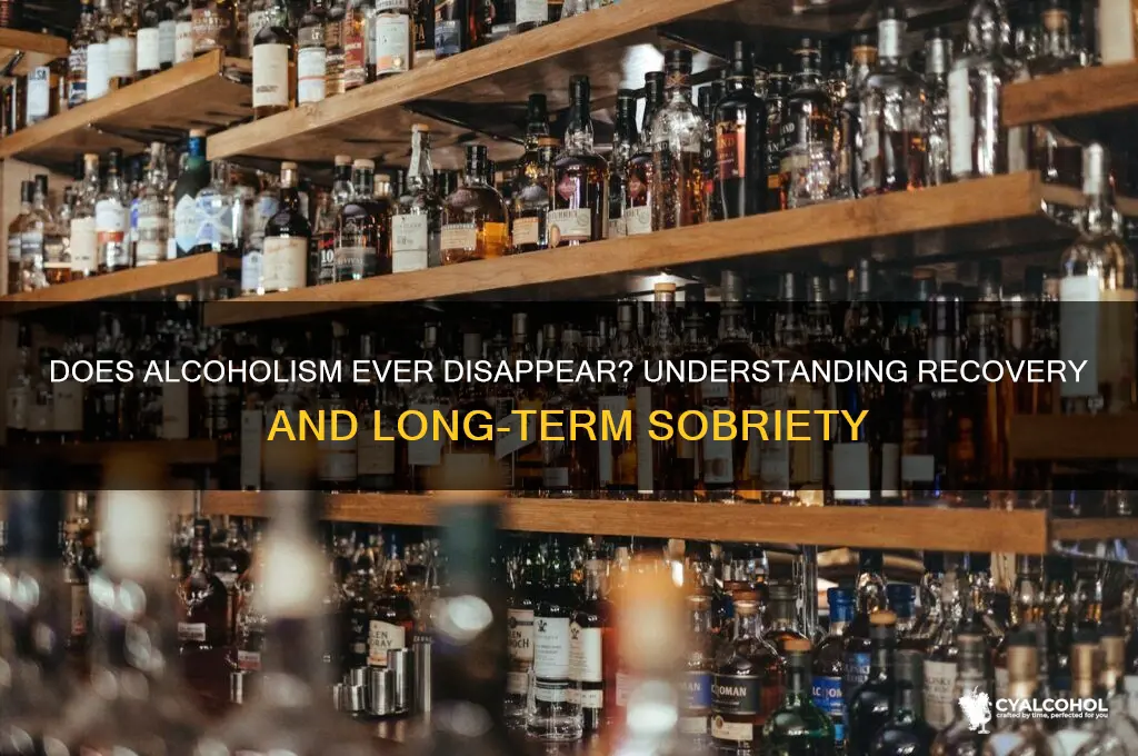 does alcoholism go away