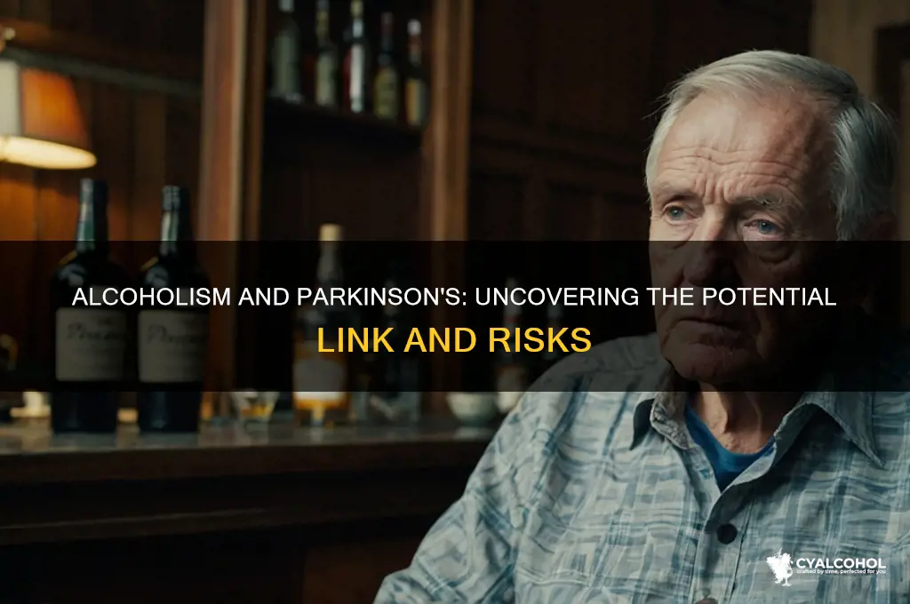 does alcoholism increase risk of parkinson