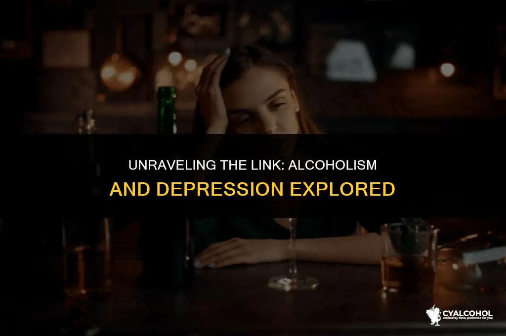 does alcoholism lead to depression