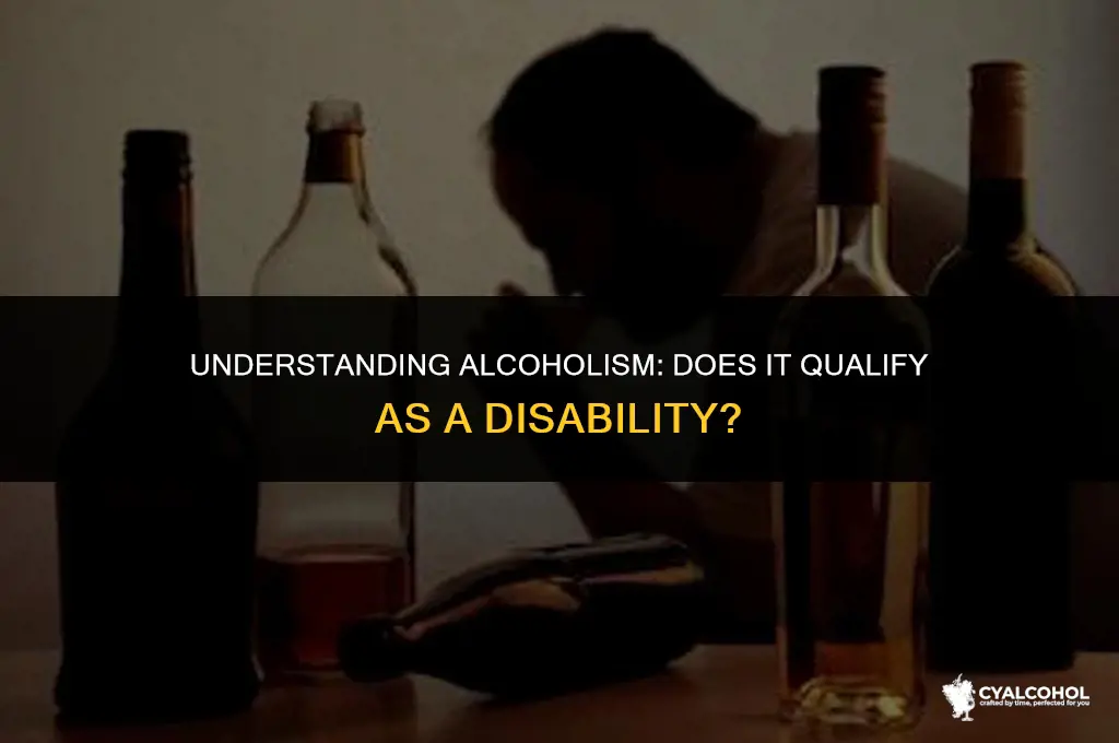 does alcoholism qualify for disability