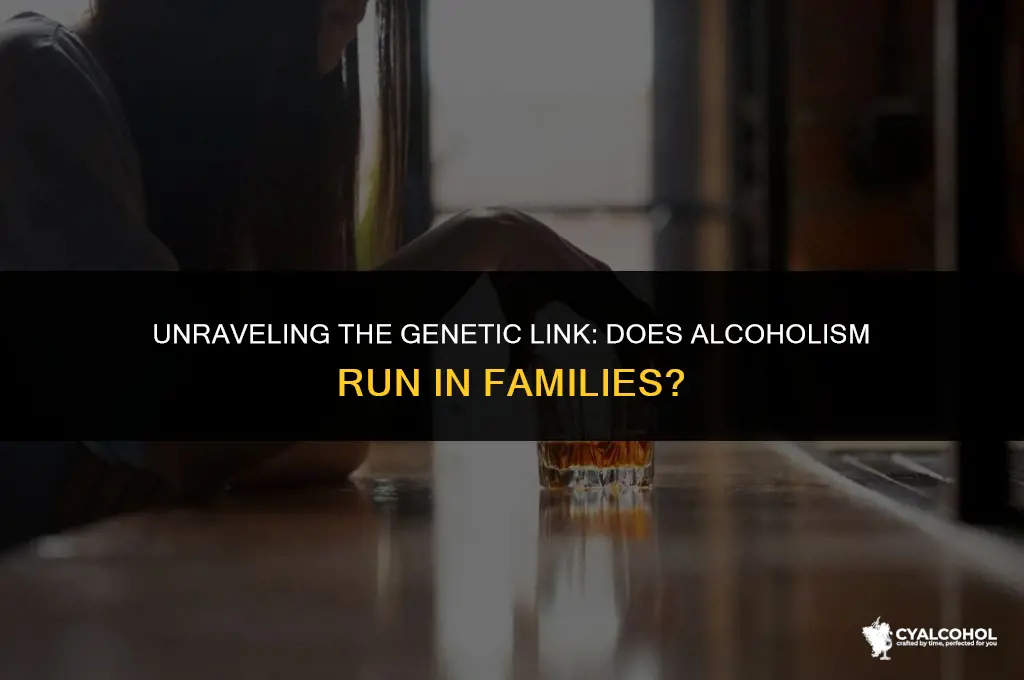 does alcoholism run in genes