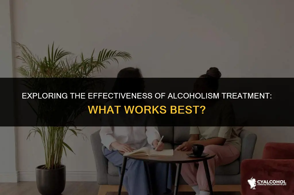 does alcoholism treatment work better