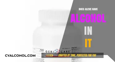 Does Aleve Contain Alcohol? Unraveling the Ingredients and Facts
