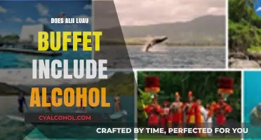 Alii Luau Buffet: Alcohol Included or Extra Cost?