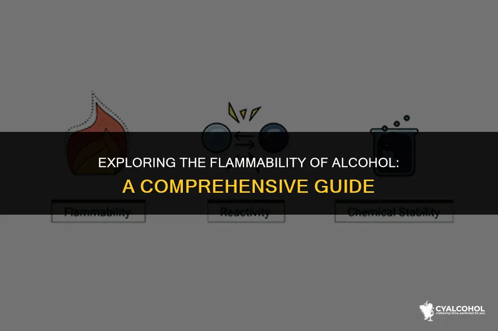 does all alcohol catch fire