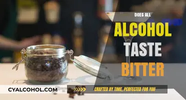 Exploring the Bitter Notes: Does All Alcohol Share This Flavor Profile?