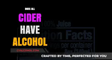 Exploring the Spectrum: Alcohol Content in Different Ciders