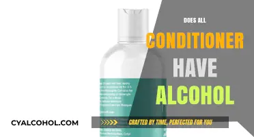 Unveiling the Truth: Alcohol in Conditioners - What You Need to Know