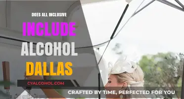 Does All-Inclusive in Dallas Cover Alcohol? What to Expect