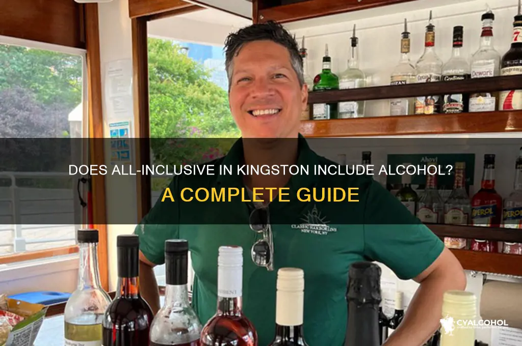 does all inclusive include alcohol kingston