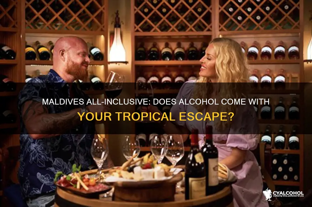 does all inclusive include alcohol maldives