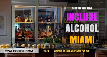 Does All-Inclusive in Miami Cover Alcohol? What You Need to Know