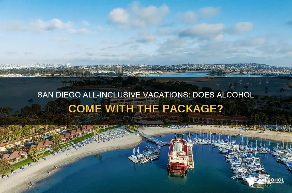 does all inclusive include alcohol san diego county