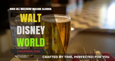 Does Walt Disney World's All-Inclusive Package Cover Alcohol?