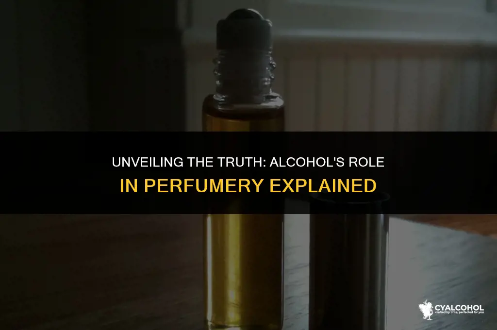 does all perfume have alcohol