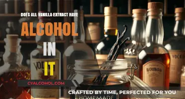 Vanilla Extract and Alcohol: Understanding the Ingredients in Your Flavoring