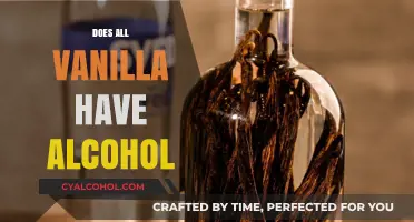 Unveiling the Truth: Does Every Vanilla Flavor Contain Alcohol?