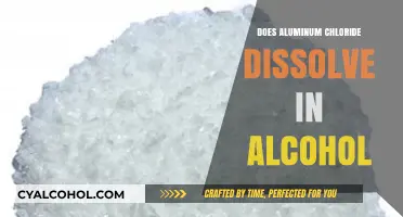 Aluminum Chloride Solubility: Does It Dissolve in Alcohol?