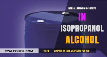 Does Aluminum Dissolve in Isopropanol Alcohol? Exploring Solubility and Reactions