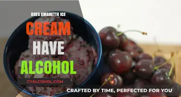 Does Amaretto Ice Cream Contain Alcohol? A Sweet Mystery Explained