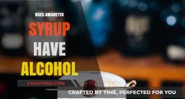 Exploring the Ingredients: Does Amaretto Syrup Contain Alcohol?