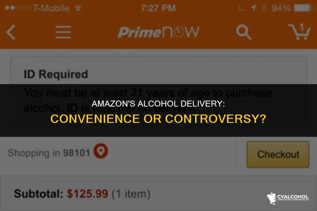 does amazon deliver alcoholic beverages
