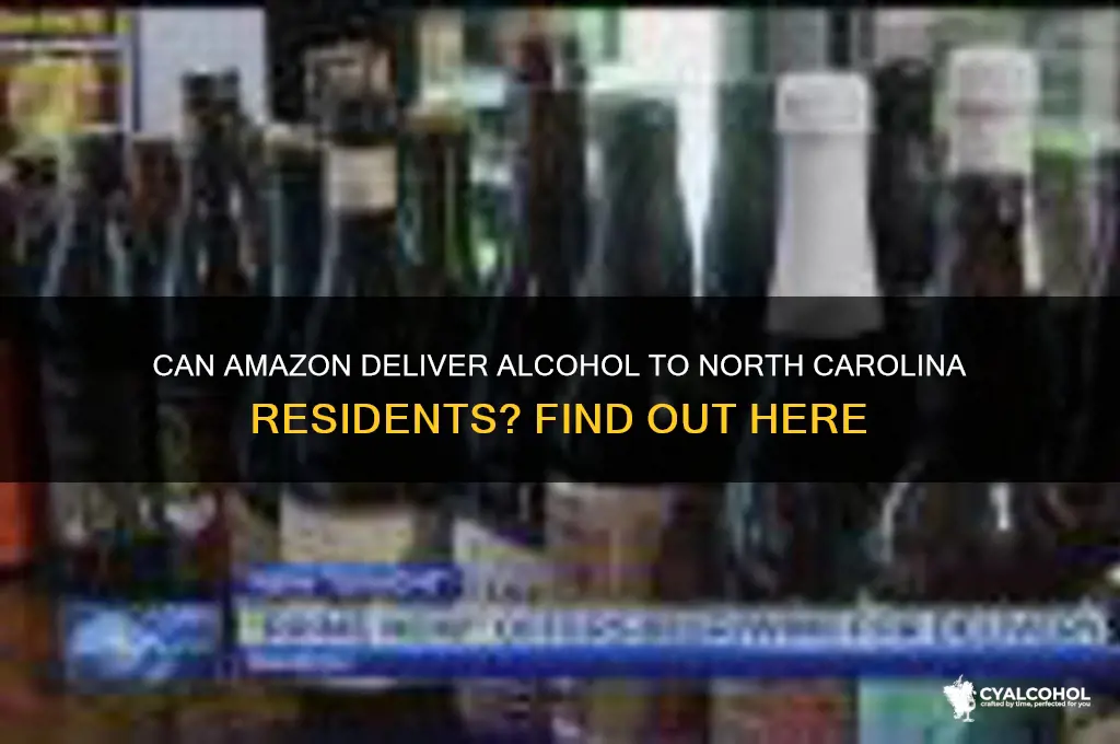 does amazon ship alcohol in nc