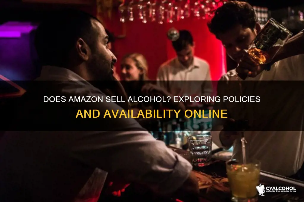 does amazong sel alcohol