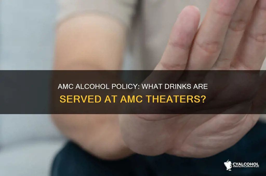 does amc have alcohol
