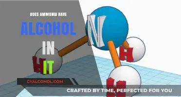 Does Ammonia Contain Alcohol? Unraveling the Chemical Composition